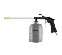 Neo Tools Pistolet pulvérisateur 14-706 – protection du sous-plancher, pneumatique 1000 ml