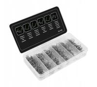 NEO TOOLS 600pcs Agrafes chaudes Avec boîte, 6 mm, 8 mm Agrafes plastiques ondulées Agrafes chaudes, pour pare-chocs de voiture Réparation de fissures Agrafes chaudes