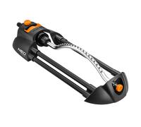 NEO TOOLS Arroseur de jardin, oscillant, 14x19m, 18 buses de pulvérisation, Pour le jardin, Arrosage du gazon, Aiguille de nettoyage