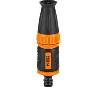 NEO TOOLS Arroseur droit, réglage de la puissance d'arrosage, éléments en caoutchouc souple TPR, arroseur avec puissance d'arrosage réglable de jet dur à brouillard, arroseur de jardin