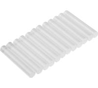 NEO TOOLS Bâtons de colle 8 mm, 12 pcs, transparent, longueur 50 mm, transparent, pour coller le bois, le plastique, le textile, la porcelaine, le cuir, le papier