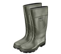 NEO TOOLS Bottes de travail OB SRC - Semelle antidérapante et résistante à l'huile (FO) - Talon fermé - Antidérapantes - Tailles 40-46, vert, 44 EU