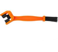 NEO TOOLS Brosse en nylon pour le nettoyage des chaînes de motos, quads, vélos, machines, etc. Un côté de la brosse en forme de U pour le nettoyage fin, l'autre droit pour les endroits difficiles d'ac