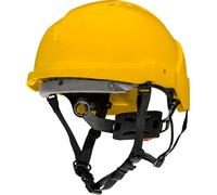 NEO TOOLS casque industriel pour travaux en hauteur, circonférence réglable 51-63cm, matériel : ABS, harnais 6 points, jugulaire 4 points, poids : 430g, résistant à la déformation latérale, certificat
