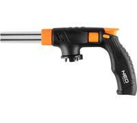 NEO TOOLS Chalumeau à souder - Brûleur à gaz pour le ménage, la gastronomie, la pêche, les ateliers de bricolage et automobiles - Allumage piézoélectrique