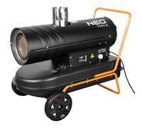 NEO TOOLS Chauffage à huile 20 kW avec conduit d'échappement Thermostat 36 | Chauffage à huile, chauffage indirect, ventilateur de chauffage à huile, canon de chauffage diesel, chauffage de chantier