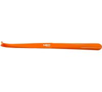 NEO TOOLS Chausse-pied en plastique robuste 60 cm - Orange Chausse-pied avec trous de suspension