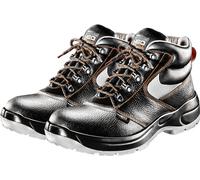 NEO TOOLS Chaussures de sécurité en cuir Chaussures de sécurité pour hommes Formateur de travail Chaussures incassables | Taille : 46