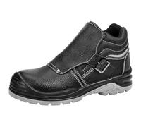 NEO TOOLS Chaussures de sécurité pour homme - Antidérapantes - En cuir - Respirantes et légères - Avec embout en acier - Pointure 39-47, Noir , 42 EU