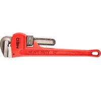 NEO TOOLS Clé à tube Stillson 300 mm, portée 55 mm, 12", poids 0,94 kg, corps en fonte ductile, mâchoires forgées, rectifiées, dentées, mécanisme à vis sans fin