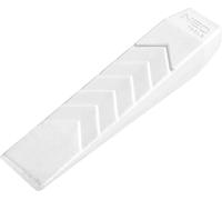 NEO TOOLS Coin à fendre le bois Coin en aluminium 550g, en aluminium, surface profilée, résistant à la déformation, conçu pour fendre le bois, surface profilée en conséquence (550 g)