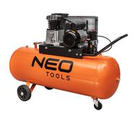 NEO TOOLS Compresseur d'huile, 150l, 230V / 50HZ, puissance 2210W, consommation d'air capacité 330 l/min, intensité sonore 74 dB, pression de 10 bar, complément d'équipement pour un atelier ou un serv