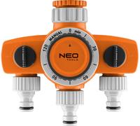 NEO TOOLS DREI valve distributor, TROIS canaux d'arrosage, temps d'arrosage de 15-120 min