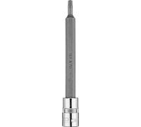 NEO TOOLS Embout TORX avec logement Bit sur douille 1/4", prise, socle, long, 87 mm, acier au chrome-vanadium, disponible dans de nombreuses variantes, pointe en étoile, qualité supérieure (TX15)