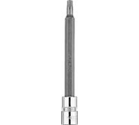 NEO TOOLS Embout TORX avec logement Bit sur douille 1/4", prise, socle, long, 87 mm, acier au chrome-vanadium, disponible dans de nombreuses variantes, pointe en étoile, qualité supérieure (TX25)