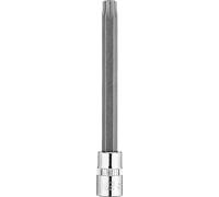 NEO TOOLS Embout TORX avec logement Bit sur douille 1/4", prise, socle, long, 87 mm, acier au chrome-vanadium, disponible dans de nombreuses variantes, pointe en étoile, qualité supérieure (TX40)