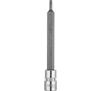 NEO TOOLS Embout TORX avec logement Bit sur douille 1/4", prise, socle, long, 87 mm, acier au chrome-vanadium, disponible dans de nombreuses variantes, pointe en étoile, qualité supérieure (TX10)