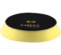 NEO TOOLS Eponge de polissage Pad de polissage 130 x 150 mm x 25 mm, éponge abrasive, vitesse maximale 3000 tr/min, avec velcro (éponge dure)