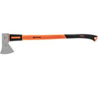 NEO TOOLS Hache 1250 g, manche en fibre de verre, Ergonomique, robuste, résistante Poignée antidérapante Tête en acier durable selon la norme DIN