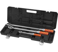 NEO TOOLS Jeu de clés dynamométriques 1/4", 3/8", 1/2" 3 pces ; Service pneus et automobile ; Plages de réglage du couple : 5-350 Nm