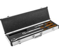 NEO TOOLS Jeu de clés dynamométriques réversibles 1/4", 3/8", 1/2" 3 pces . fabriquées en acier CrV de haute qualité, poignée ergonomique, coffret pratique