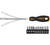 NEO TOOLS Jeu de tournevis 13 pièces de haute qualité avec arbre flexible, pointe, lame flexible