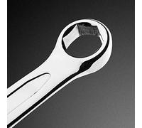 NEO TOOLS La clé mixte 16 mm, anneau hexagonal. La partie ouverte de la des parties profilées qui, lors de l'utilisation, est dotée de quatre points de contact avec une vis ŕ six pans