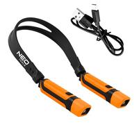 NEO TOOLS Lampe de cou LED portable 300 lumens - Câble USB inclus - Lampes de poche amovibles - Lampe de lecture de cou, lampe d'inspection LED, lampe de cou pour mécanicien automobile