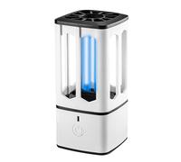NEO TOOLS Lampe de désinfection UVC, germicide, virucide, thérapie à l'ozone, 3,8 W, 5 V, temps de démarrage différé de 30 secondes, surface de 3 m²,