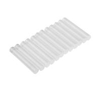 NEO TOOLS Lot de 12 bâtons de colle 8 mm, transparents, longueur 50 mm, pour coller du bois, du plastique, des textiles, de la porcelaine, du cuir, du papier
