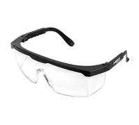 NEO TOOLS Lunettes de sécurité, EN166, EN170, EN172, résistantes aux rayures, avec branches réglables, lunettes de protection, lunettes de sécurité, lunettes de laboratoire, verres résistants aux
