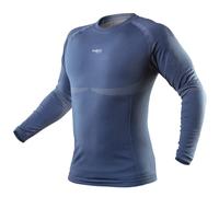 NEO TOOLS Maillot Thermique Homme Respirant | T-Shirt à Manches Longues Basic | sous-vêtements Thermiques d'hiver
