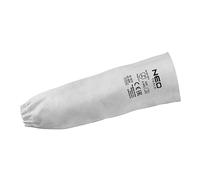 NEO TOOLS Manches soudeurs en cuir de qualité supérieure, protection durable contre les étincelles, les éclaboussures et la chaleur, résistant à la chaleur et ignifuge, fermeture Velcro réglable pour