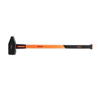 NEO TOOLS Marteau de menuisier, manche en fibre de verre, poignée ergonomique caoutchoutée, tige forgée, aiguisée, trempée par induction, certificats GS et TÜV Rhénanie, DIN 1193 (6 kg)