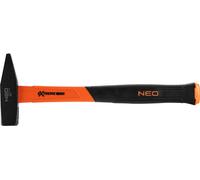 NEO TOOLS Marteau de serrurier 300-2000g, manche en fibre de verre, pour serrurerie, menuiserie et tôlerie - 500g