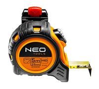 Mètre à ruban 5 m avec clips ceinture NEO TOOLS 67-205