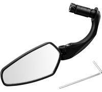NEO TOOLS Miroir vélo avec bras, boîtier en PP, miroir en acrylique, miroir anti-éclats, miroir universel droite ou gauche
