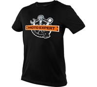 NEO TOOLS Noir T-Shirt Moto Expert - Manches Courtes Hommes - T-Shirt de travail - Taille : L