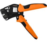 NEO TOOLS Pince à sertir pour le sertissage d'embouts, acier CRV, longueur 230mm, autoréglable 0,08-16 mm2, AWG 26-5, poignée bi-matière TPR+ABS