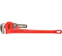 NEO TOOLS Pince à tubes stillson 600 mm, portée 100 mm, 24", poids 2.73 kg, corps en fonte ductile, mâchoires forgées, rectifiées, rainurées, engrenage à vis sans fin