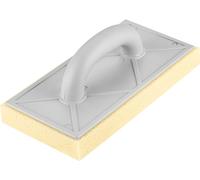 NEO TOOLS Planche à râper L280 mm x l140 mm avec revêtement hydro-éponge 30 mm | avec manche plastique, pour nettoyer et laver le carrelage