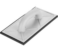 NEO TOOLS Planche à râper L280 mm x l140 mm Disque en caoutchouc épaisseur : 8mm | avec manche plastique, pour nettoyer et polir les carreaux de céramique et de terre cuite