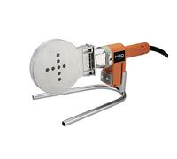 NEO TOOLS Poste à souder pour tubes en plastique 1200 W, pour manchons et tubes : PE, PP, PB avec Ø jusqu'à 110 mm, alimentation 230 V, 50 Hz, masse 6,9 kg, température de la tête 260 °C, châssis,