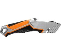 NEO TOOLS Professional Couteau pliant universel - Cutter en acier - Avec cinq lames