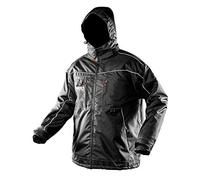 NEO TOOLS Professionnel Veste hiver Veste de travail Noir Doublé Veste Veste d'hiver sécurité chaude Loisirs tendance