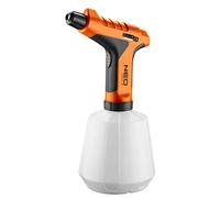 Neo Tools Pulvérisateur ŕ Pression sans Fil 1 l - Capacité de Remplissage - Micro USB sans Fil-3,6 V -2000 mAh - Pulvérisateur de Jardin- Buse réglable du Jet Complet au Brouillard - Portée du Jet 6m