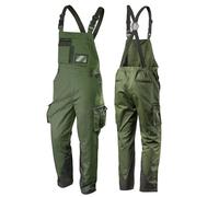NEO TOOLS Salopette camouflage - Vert olive - Heavy Duty - Pour le travail et l'atelier - Tailles S à XXL, vert foncé, S