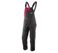 NEO TOOLS Salopette de travail pour femme Ligne Woman Taille S à XXL Tissu en coton polyester Bretelles élastiques Poches ISO 13688:2017