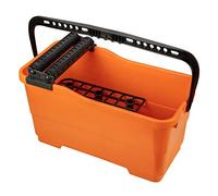 NEO TOOLS Set de carreleurs 5 pièces | Seau de Lavage 25 l avec Rouleaux de Lavage et Tamis à Mailles | 1x Flotteur 280 x 140 mm avec Caoutchouc Mousse 4 mm