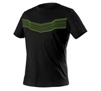 NEO TOOLS T-shirt de travail robuste Premium Pro à manches courtes de qualité supérieure - Taille S à XXXL - 100 % coton jersey simple - 180 g/m² - Conforme à la norme EN ISO 13688:2013, Noir , M
